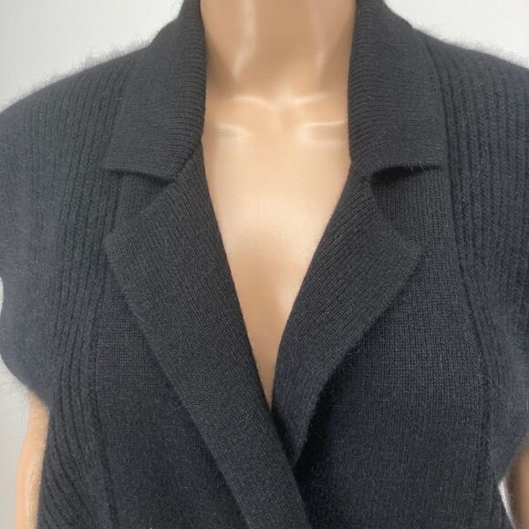 Pamela Roberts Sweater Knit Vest Blend Lambswool/Angora Rabbit Hair Size M - Picture 4 of 11